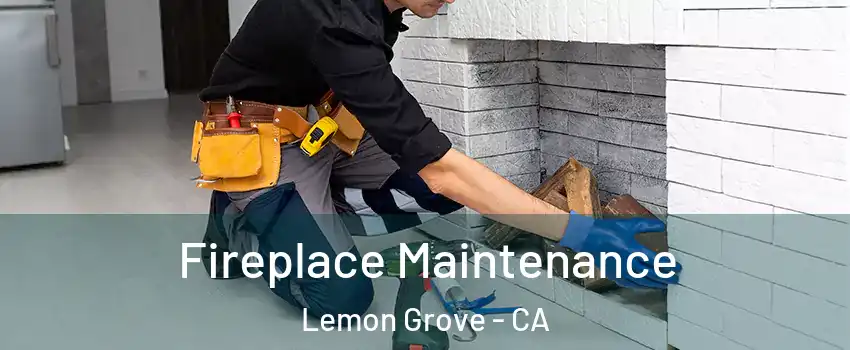  Fireplace Maintenance Lemon Grove - CA