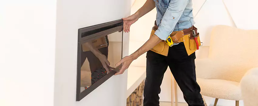 Metal Fireplace Installation in Lemon Grove, California