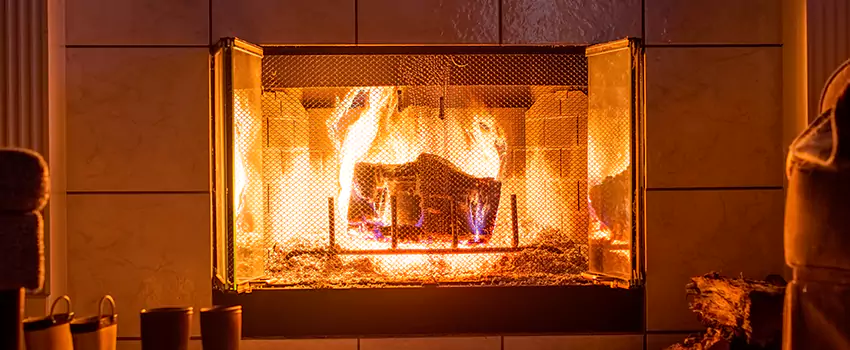 Mendota Hearth Landscape Fireplace Installation in Lemon Grove, California