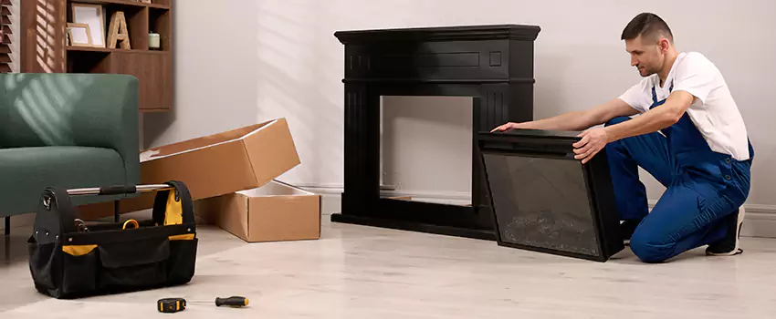 Old Rusted Metal Fireplace Repair And Replacement in Lemon Grove, CA