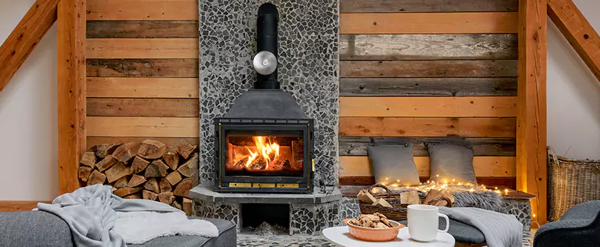 Thelin Hearth Products Direct Vent Gas Stove Fireplace Inspection in Lemon Grove, California